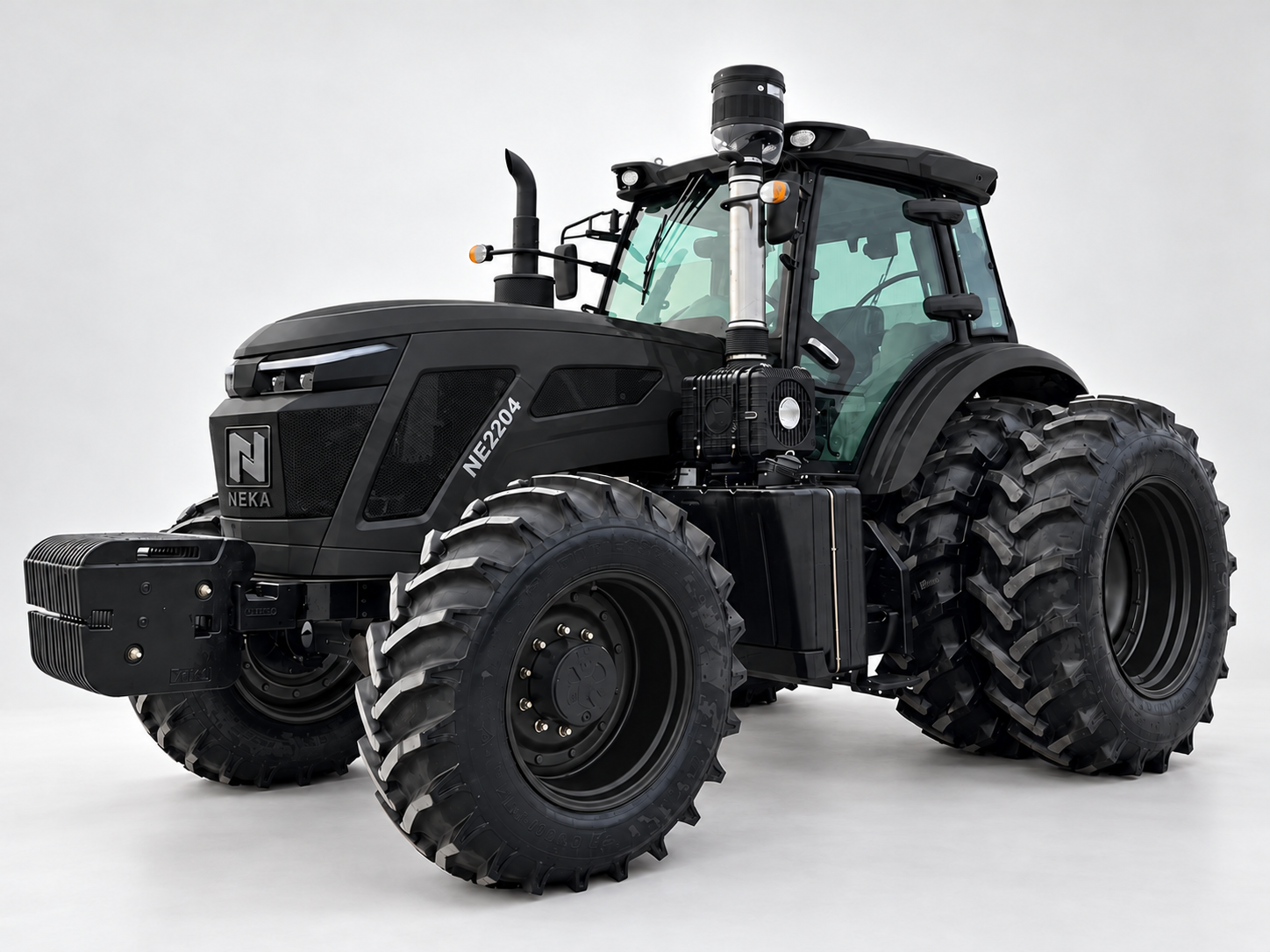 NEKA 2204 negro mate, imagen ilustrativa de una configuración del modelo