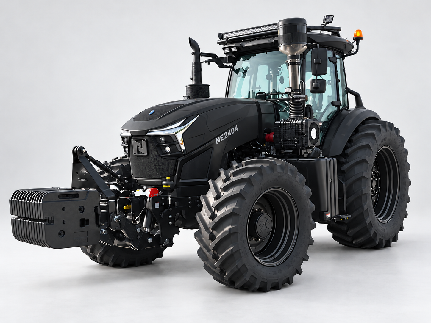 NEKA 2404 negro mate, imagen ilustrativa de una configuración del modelo